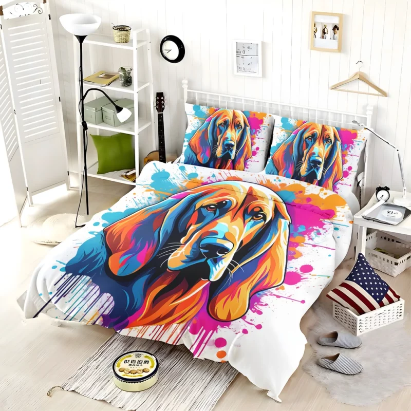 Bloodhound Dog Trusted Hound Bedding Set