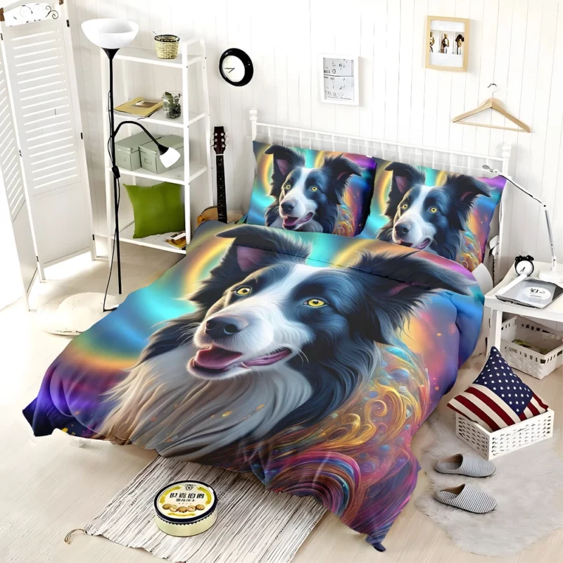 Border Collie Dog Heritage Herder Bedding Set