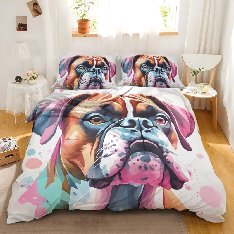 Boxer Dog Loyal Companion Bedding Set 2