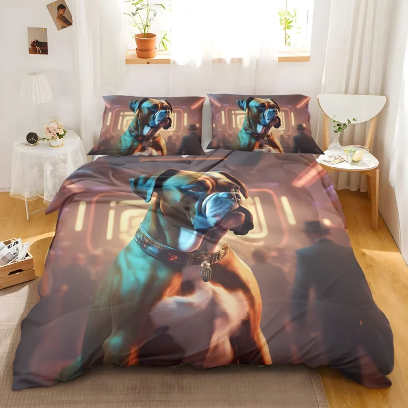 Boxer Dog Trusty Guardian Bedding Set 2