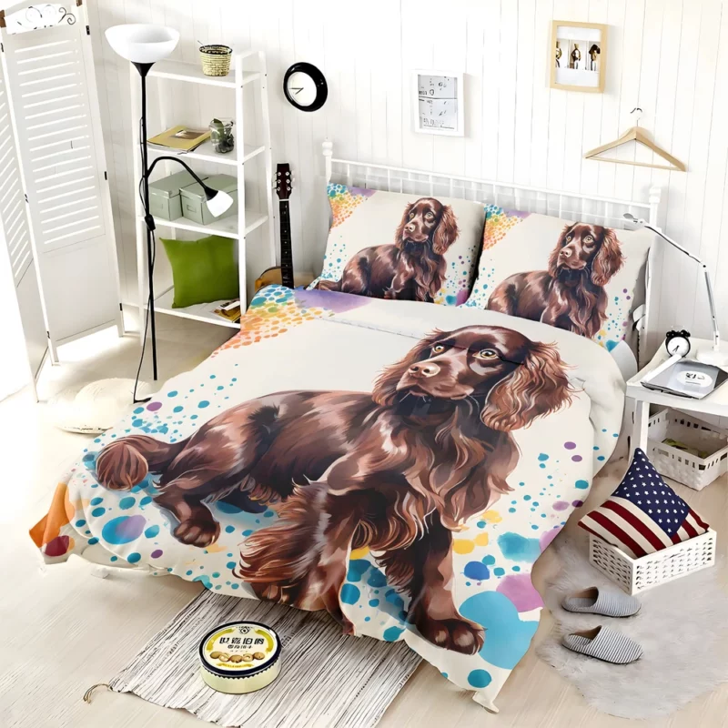 Boykin Spaniel Dog Adorable Charmer Bedding Set