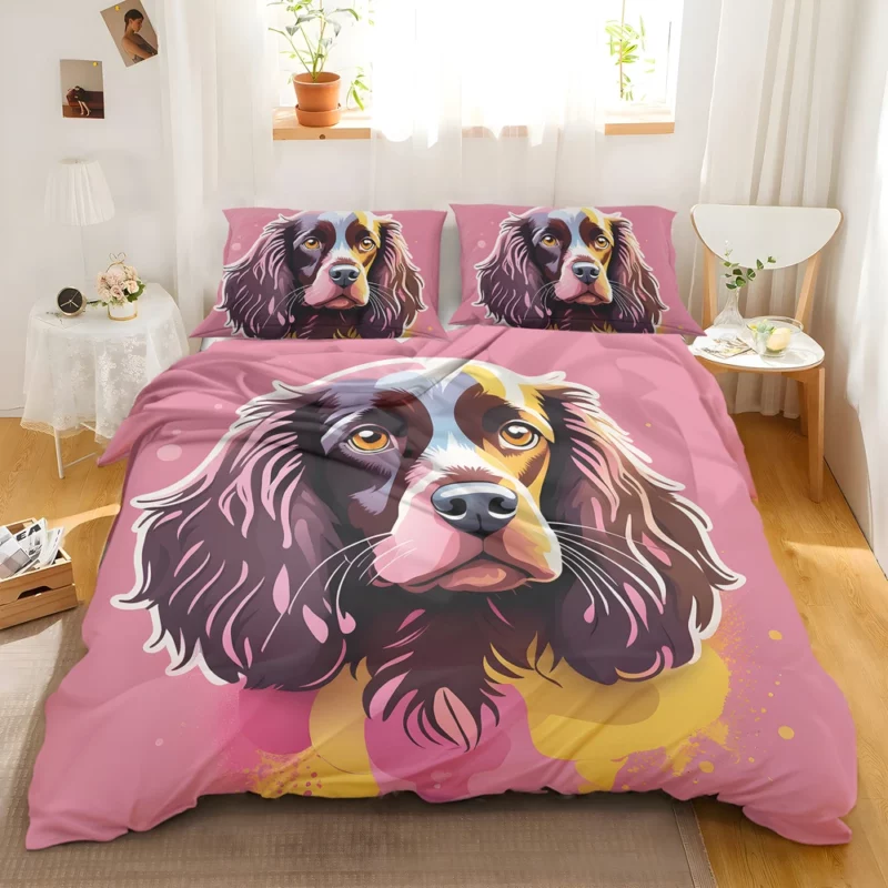 Boykin Spaniel Dog Energetic Companion Bedding Set 2