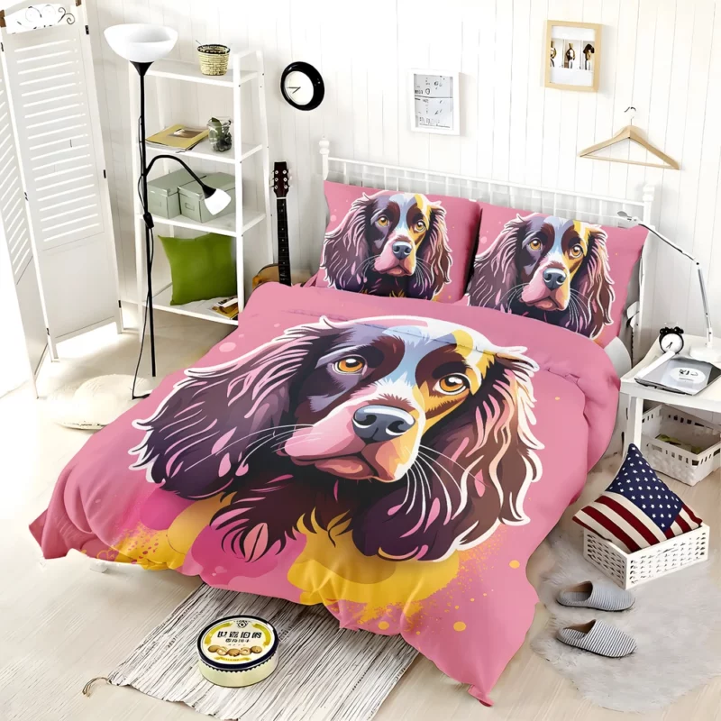 Boykin Spaniel Dog Energetic Companion Bedding Set