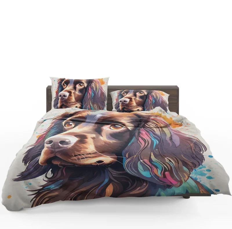 Boykin Spaniel Dog Playful Athlete Bedding Set 1