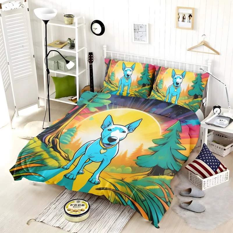 Bull Terrier Dog Heritage Defender Bedding Set