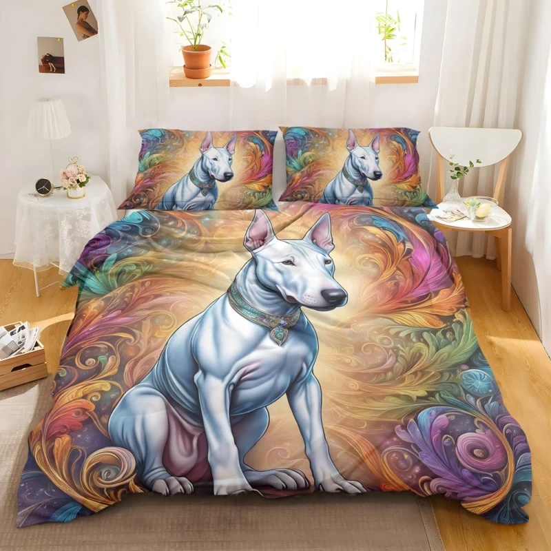 Bull Terrier Dog The Furry Philosopher Bedding Set 2