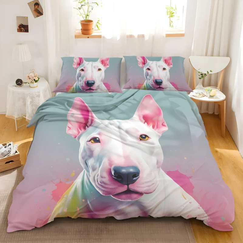 Bull Terrier Dog Trusty Guardian Bedding Set 2