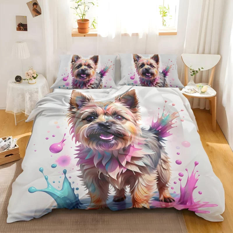 Cairn Terrier Charm Unleashed Dog Delight Bedding Set 2