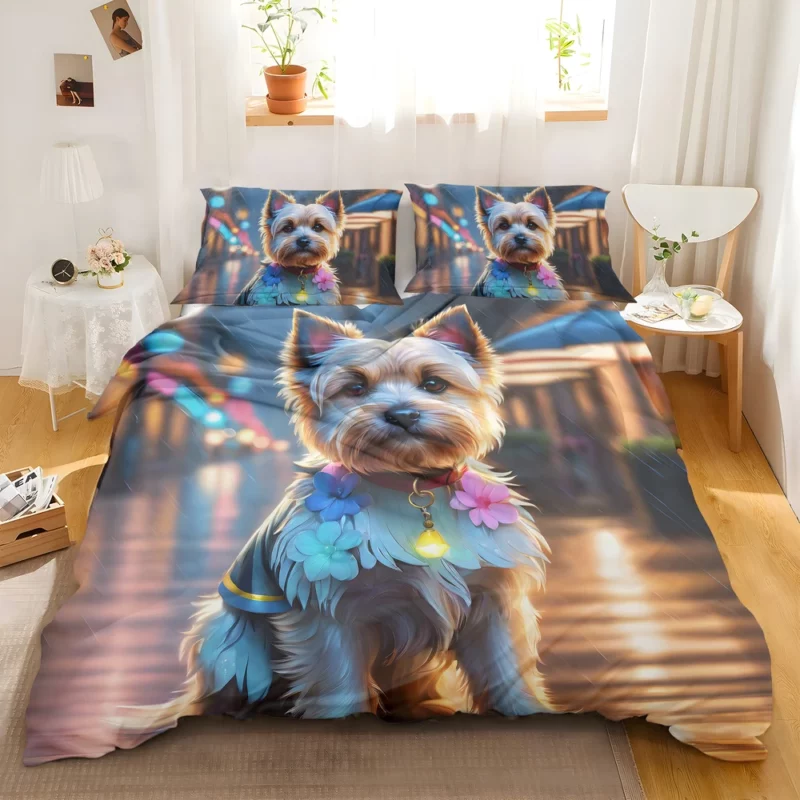 Cairn Terrier Cheerful Dog Essence Bedding Set 2