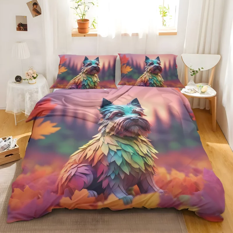 Cairn Terrier Companion Loyal Dog Bedding Set 2