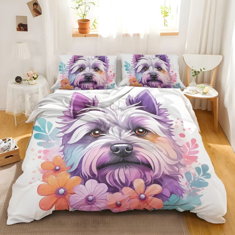 Cairn Terrier Magic Dog Enchantment Bedding Set 2