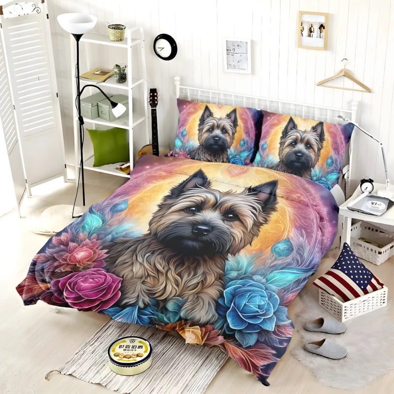 Cairn Terrier Playful Nature Dog Delight Bedding Set