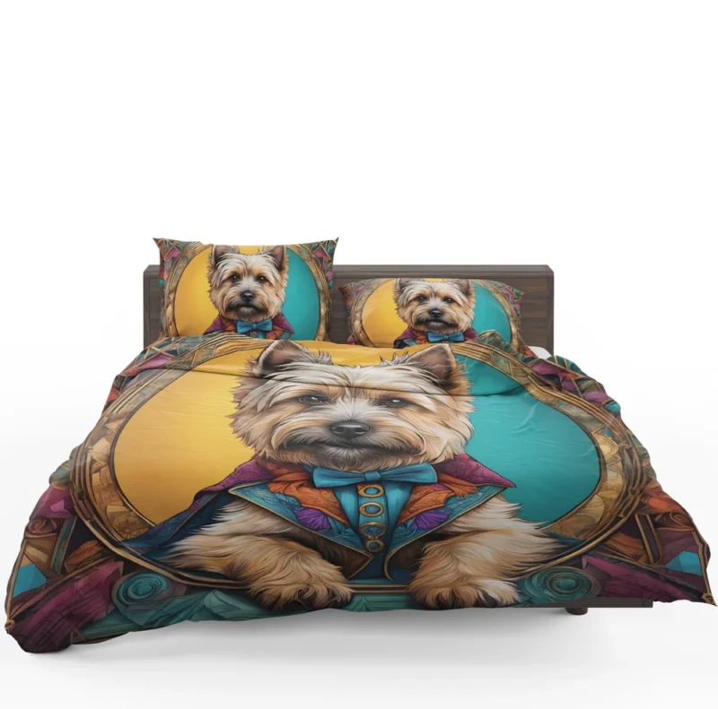 Cairn Terrier Spirit Dog Zestful Energy Bedding Set 1