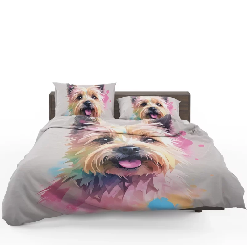 Cairn Terrier Whimsy Dog Playful Presence Bedding Set 1