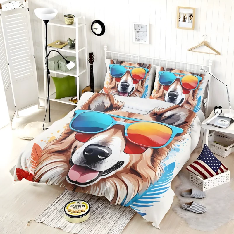 Charming Belgian Tervuren Dog Explorer Bedding Set