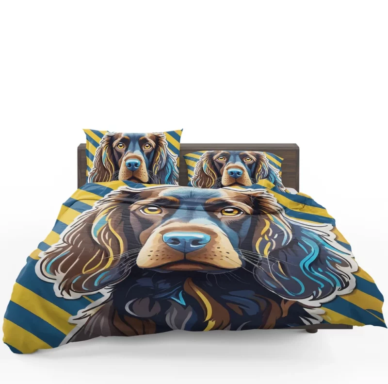 Charming Boykin Spaniel Dog Charm Bedding Set 1