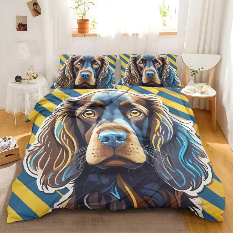 Charming Boykin Spaniel Dog Charm Bedding Set 2