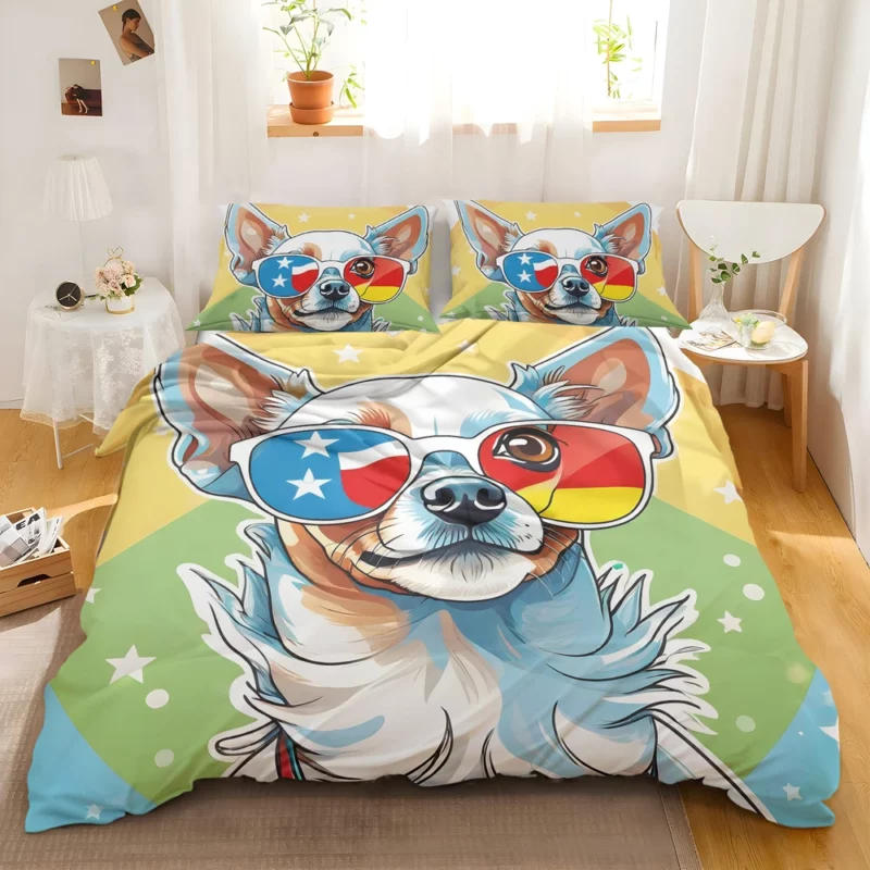 Charming Companion Russian Toy Terrier Dog Bedding Set 2