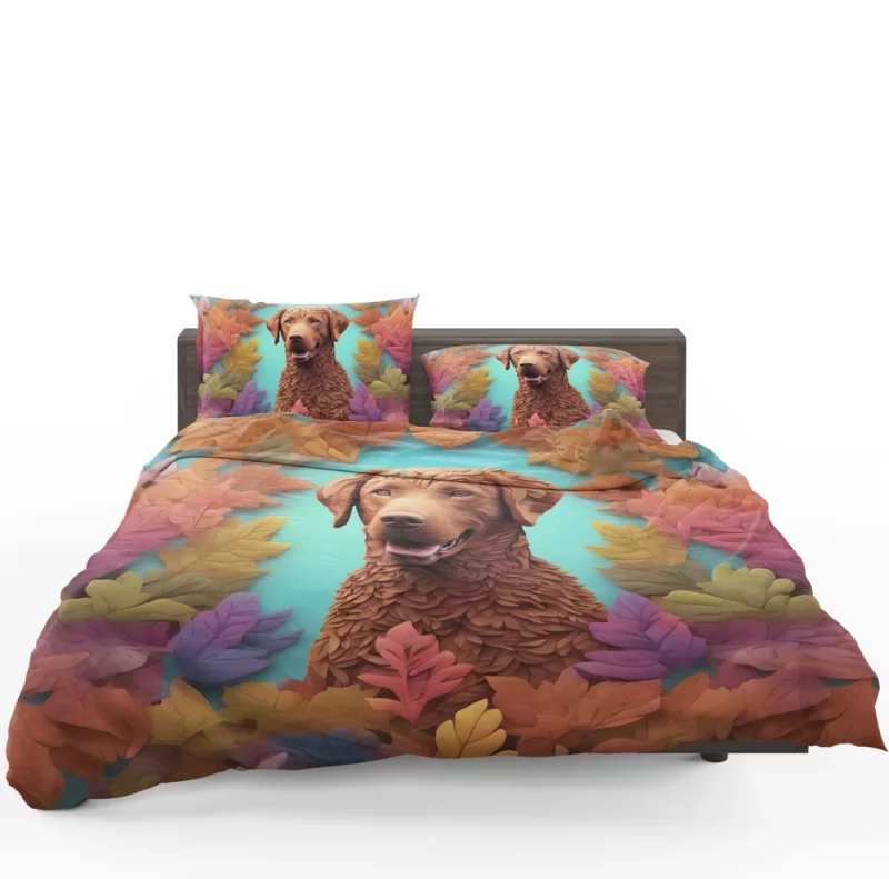 Chesapeake Bay Charm Dog Retrieving Spirit Bedding Set 1