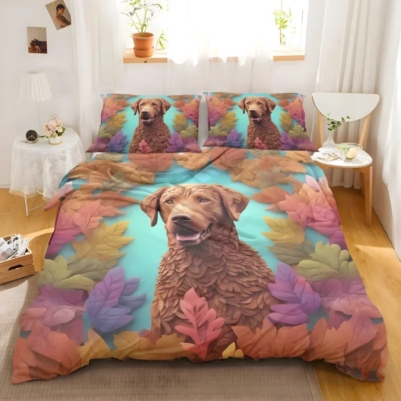 Chesapeake Bay Charm Dog Retrieving Spirit Bedding Set 2