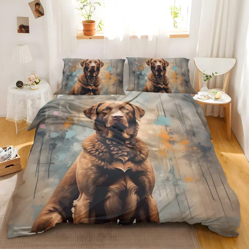 Chesapeake Bay Retriever Essence Dog Gaze Bedding Set 2