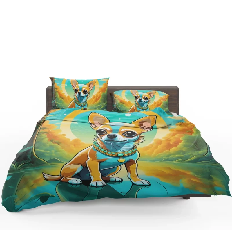 Chihuahua Teen Spirit Lively Companion Bedding Set 1