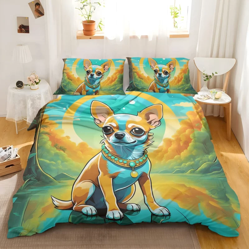 Chihuahua Teen Spirit Lively Companion Bedding Set 2