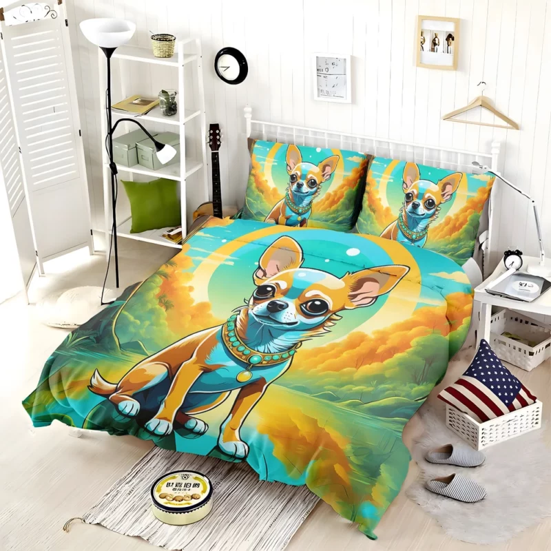 Chihuahua Teen Spirit Lively Companion Bedding Set