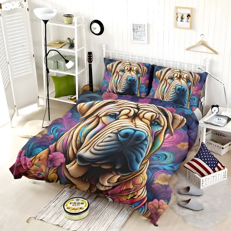 Chinese Shar-Pei Charisma Teen Best Friend Bedding Set