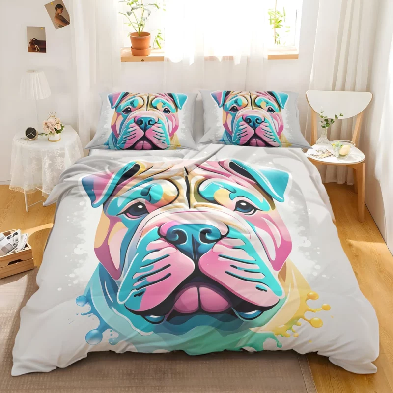 Chinese Shar-Pei Cheer Perfect Teen Gift Bedding Set 2