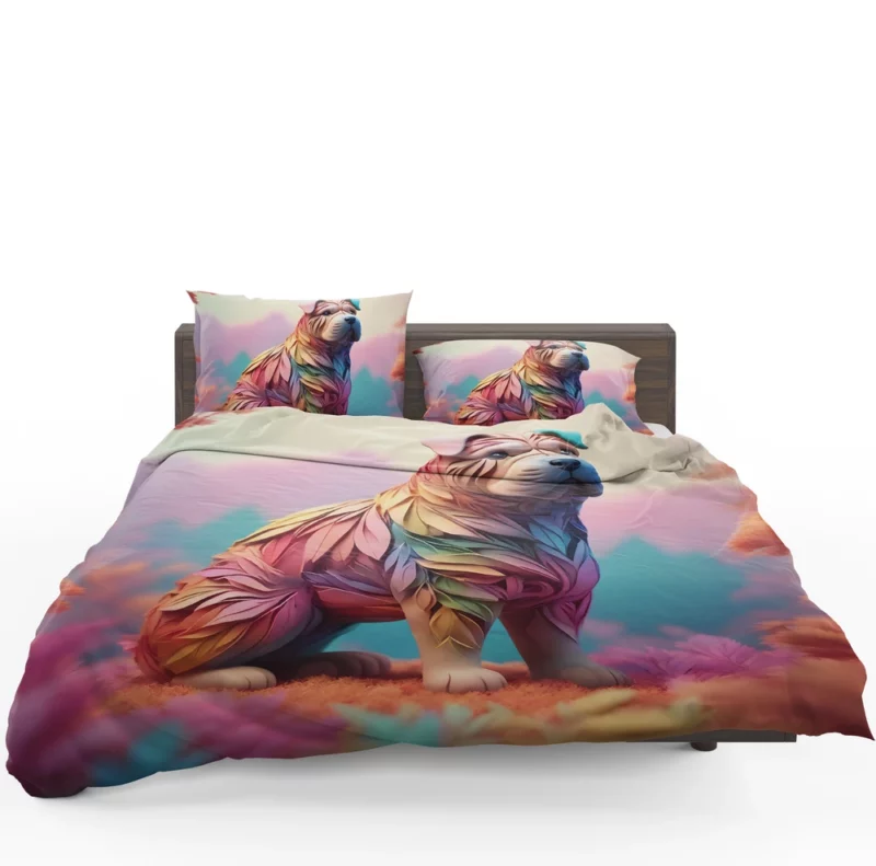 Chinese Shar-Pei Elegance Teen Loyal Companion Bedding Set 1