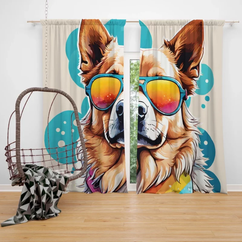 Chinook Pup Teen Birthday Surprise Curtain