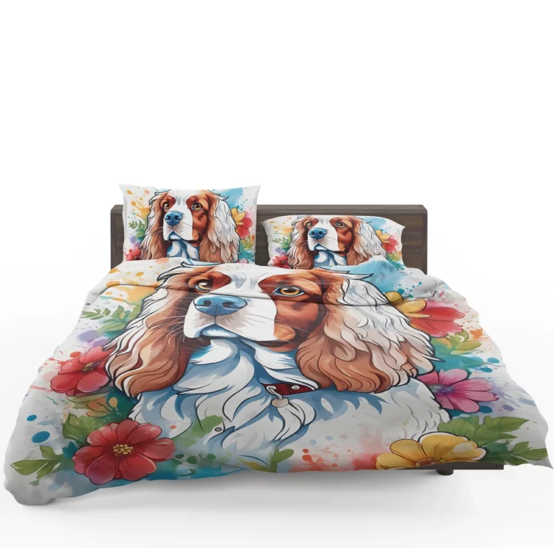 Clumber Spaniel Birthday Bond Teen Companion Bedding Set 1