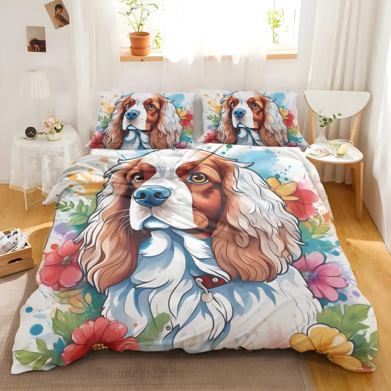 Clumber Spaniel Birthday Bond Teen Companion Bedding Set 2