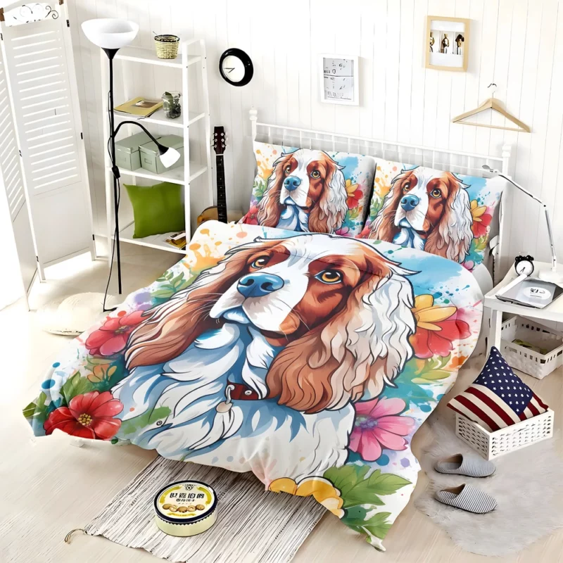 Clumber Spaniel Birthday Bond Teen Companion Bedding Set