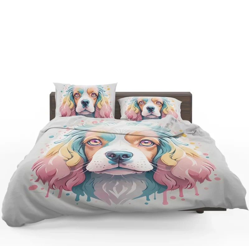 Clumber Spaniel Love Teen Heartfelt Gift Bedding Set 1