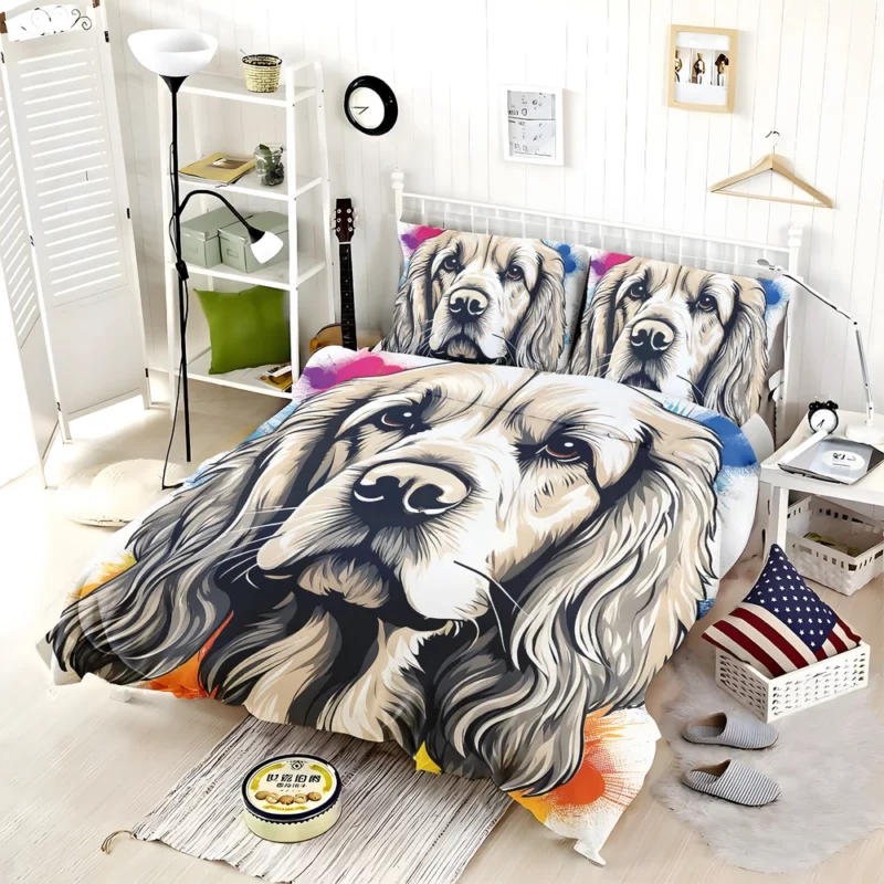 Cocker Spaniel Charm Teen Present Bedding Set