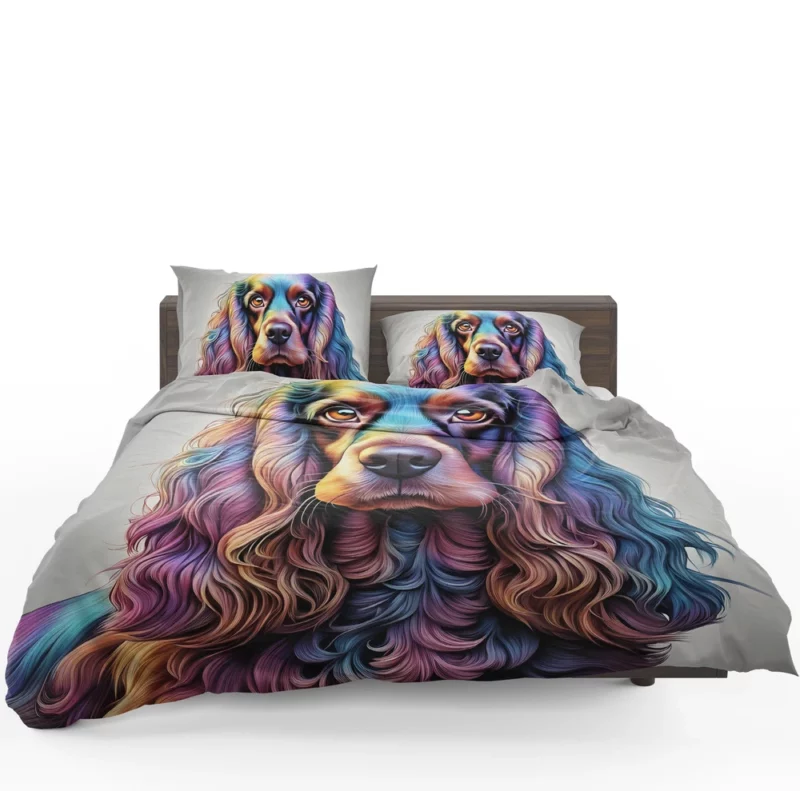 Cocker Spaniel Delight Teen Birthday Joy Bedding Set 1