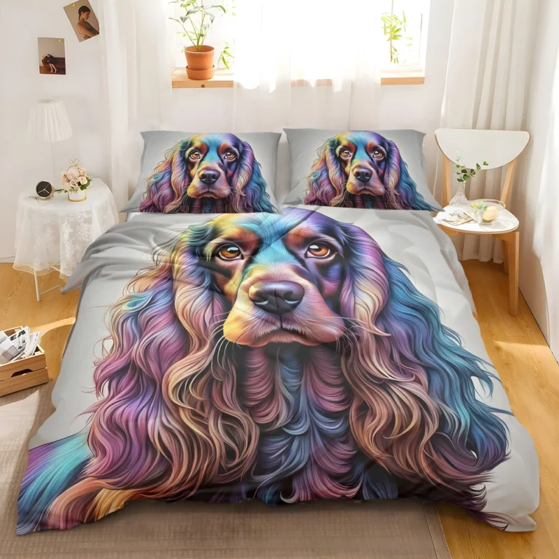 Cocker Spaniel Delight Teen Birthday Joy Bedding Set 2