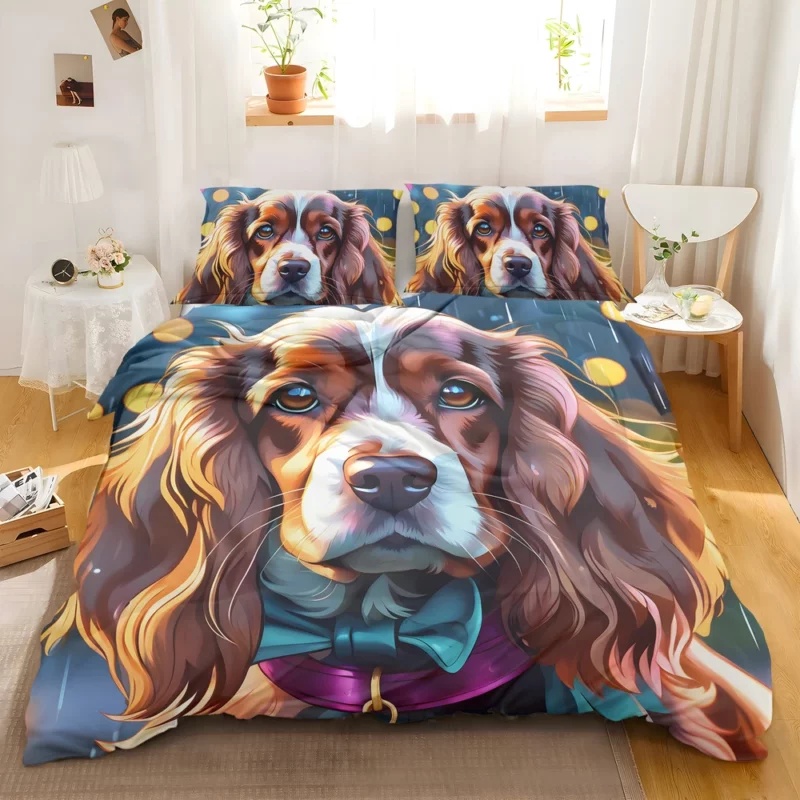 Cocker Spaniel Elegance Teen Stylish Companion Bedding Set 2