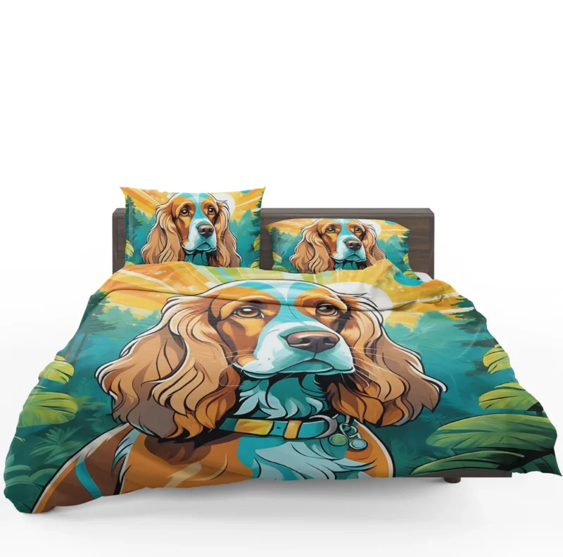 Cocker Spaniel Warmth Teen Present Delight Bedding Set 1