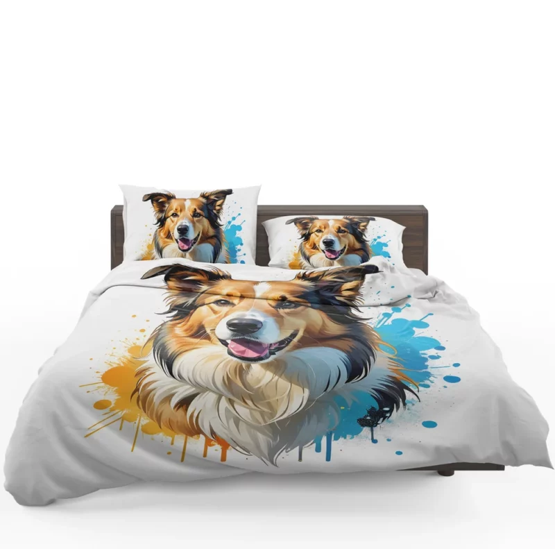 Collie Rough and Smooth Birthday Bond Teen Companion Bedding Set 1