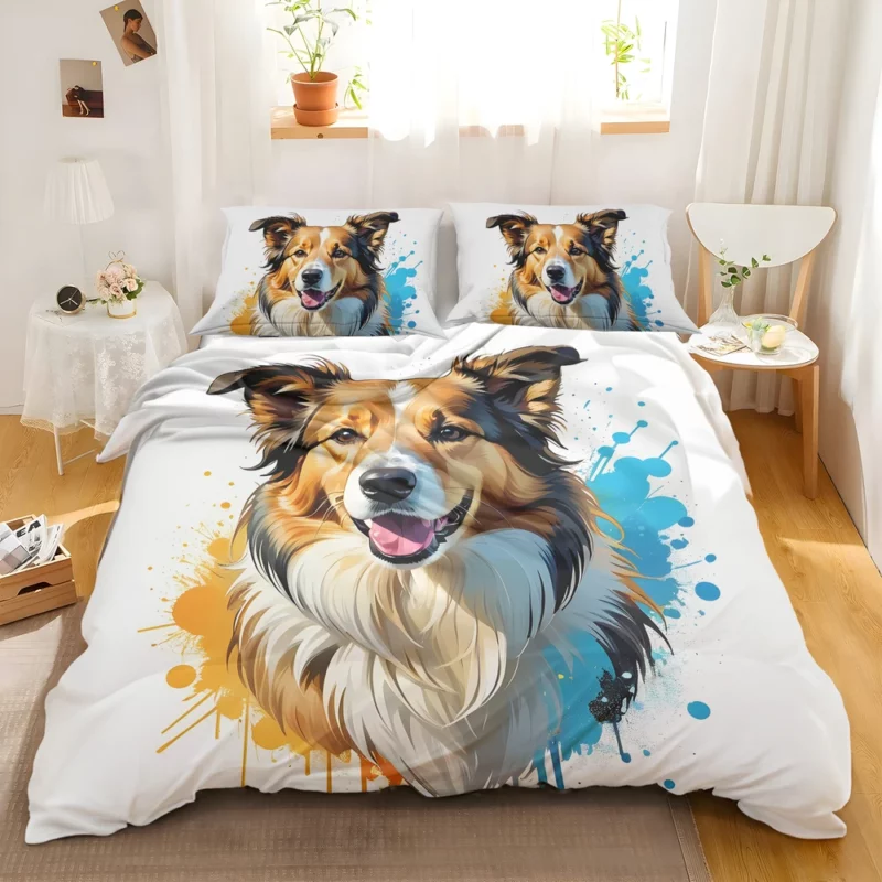 Collie Rough and Smooth Birthday Bond Teen Companion Bedding Set 2