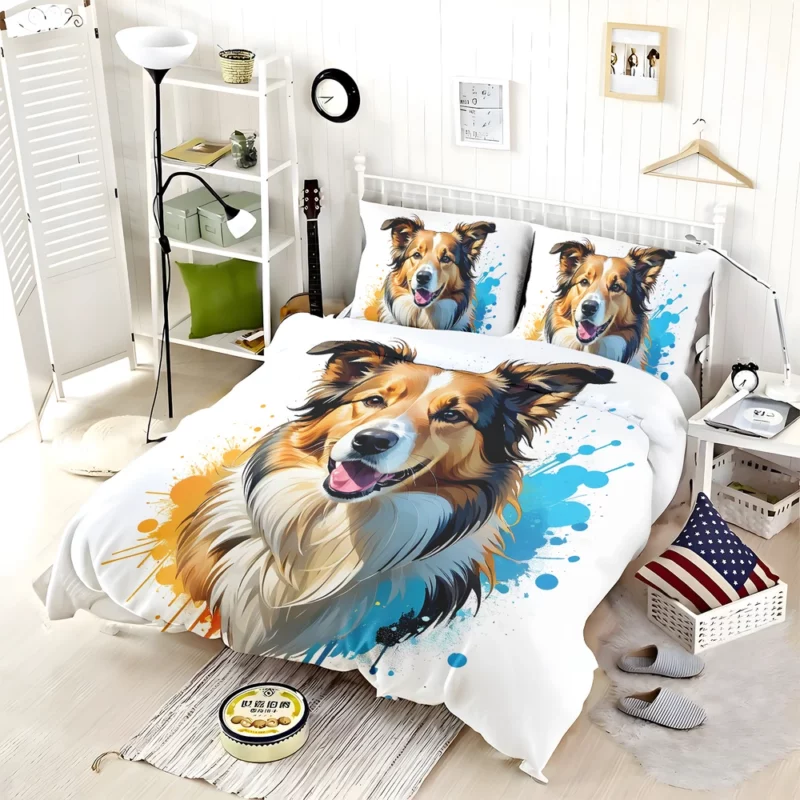 Collie Rough and Smooth Birthday Bond Teen Companion Bedding Set