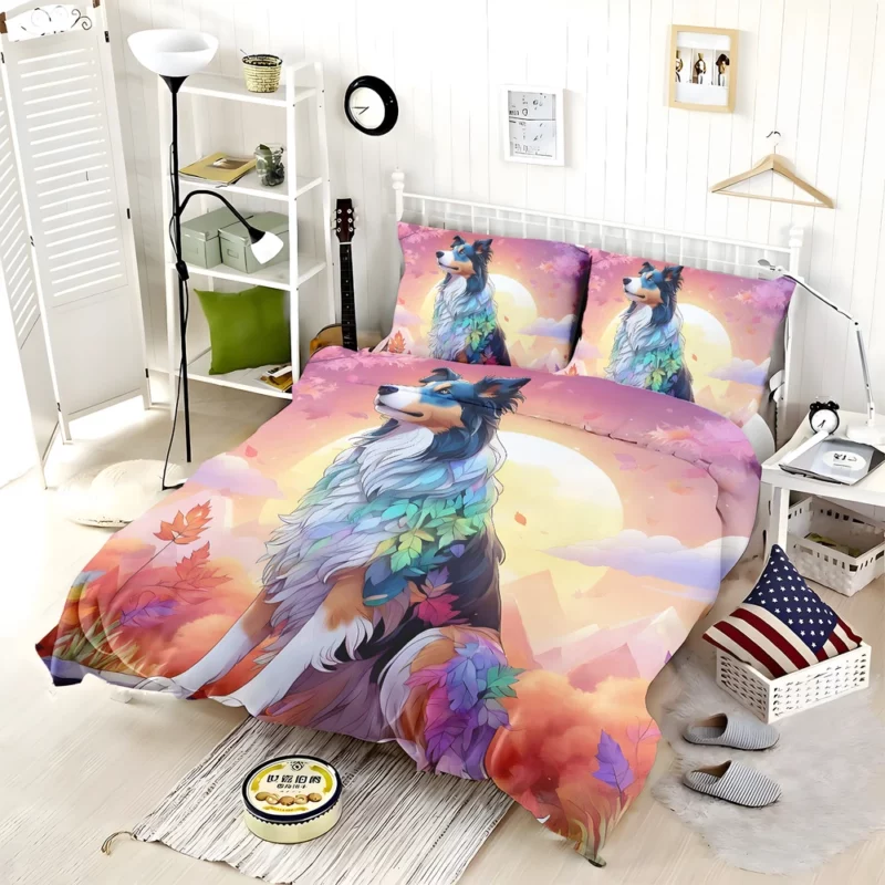 Collie Rough and Smooth Elegance Teen Present Joy Bedding Set