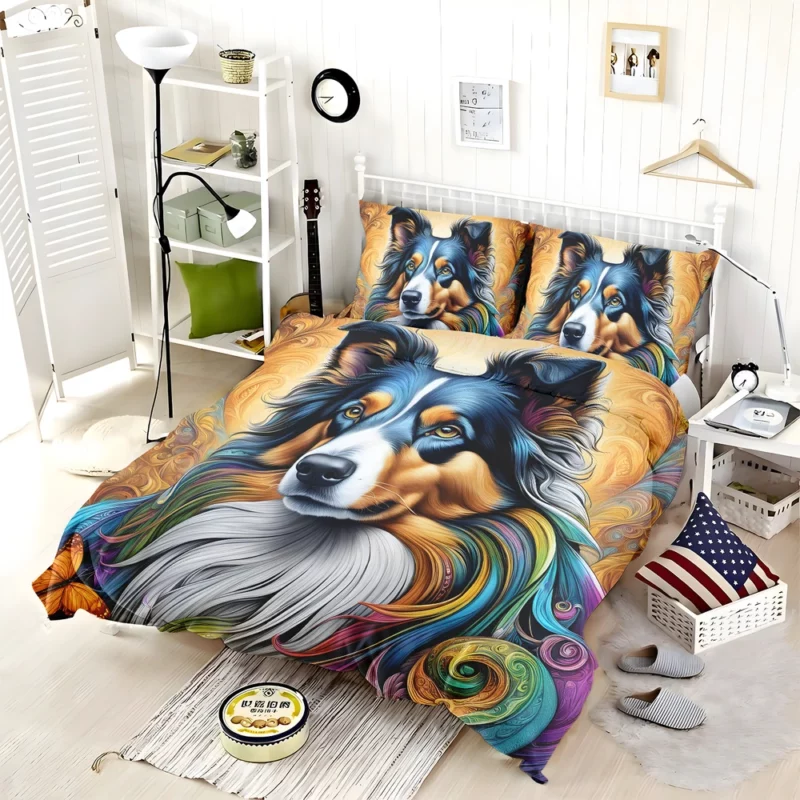 Collie Rough and Smooth Grace Teen Present Joy Bedding Set