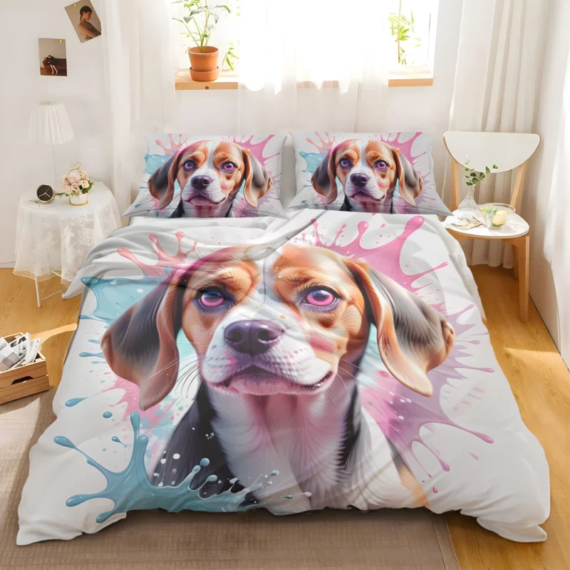 Curious Beagle Dog Nose Explorer Bedding Set 2