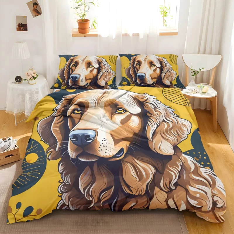 Curly-Coated Retriever Birthday Bond Teen Companion Bedding Set 2