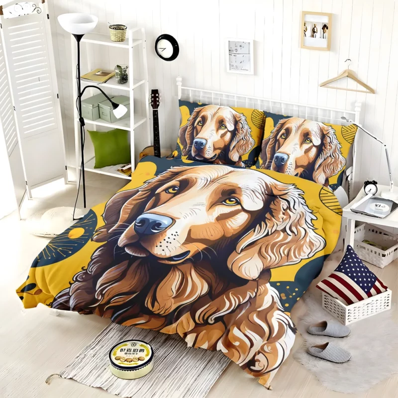 Curly-Coated Retriever Birthday Bond Teen Companion Bedding Set