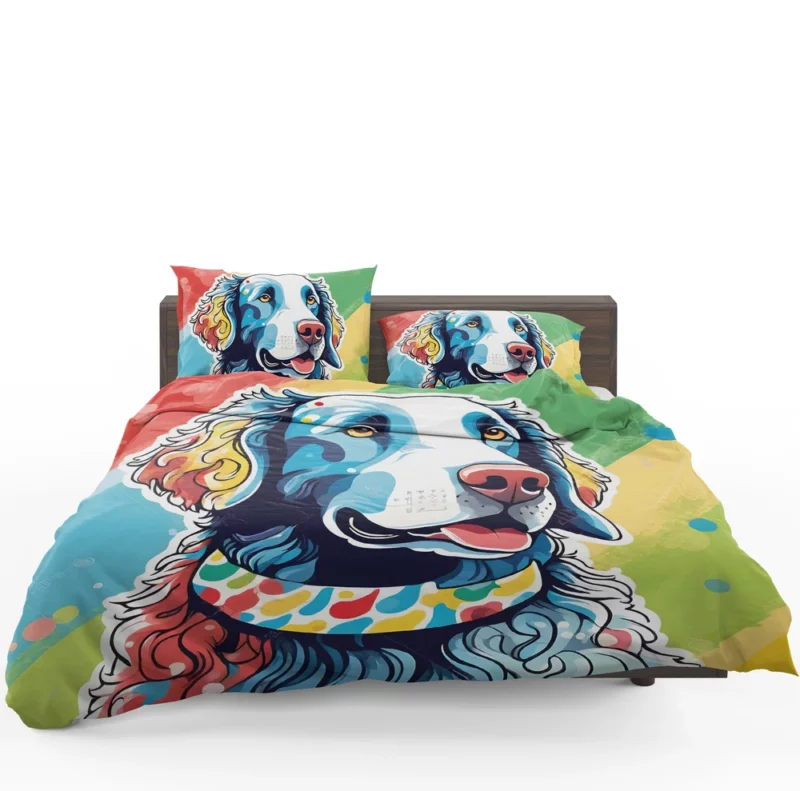 Curly-Coated Retriever Birthday Surprise Teen Delight Bedding Set 1